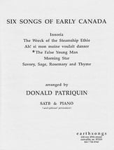 The False Young Man SATB choral sheet music cover